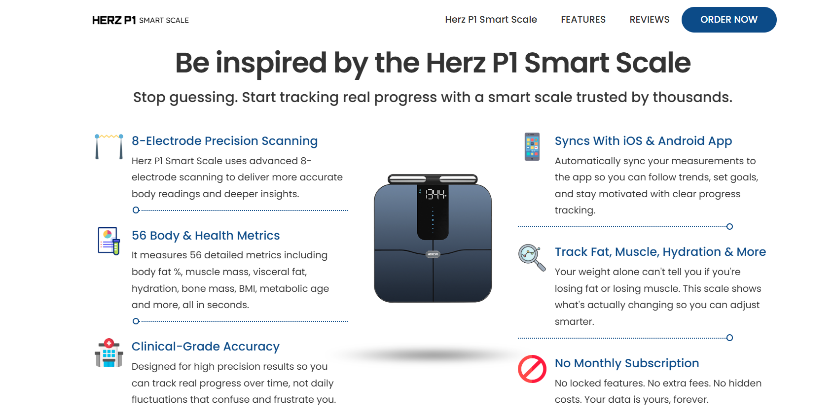 Herz P1 Smart Scale Australia Buy